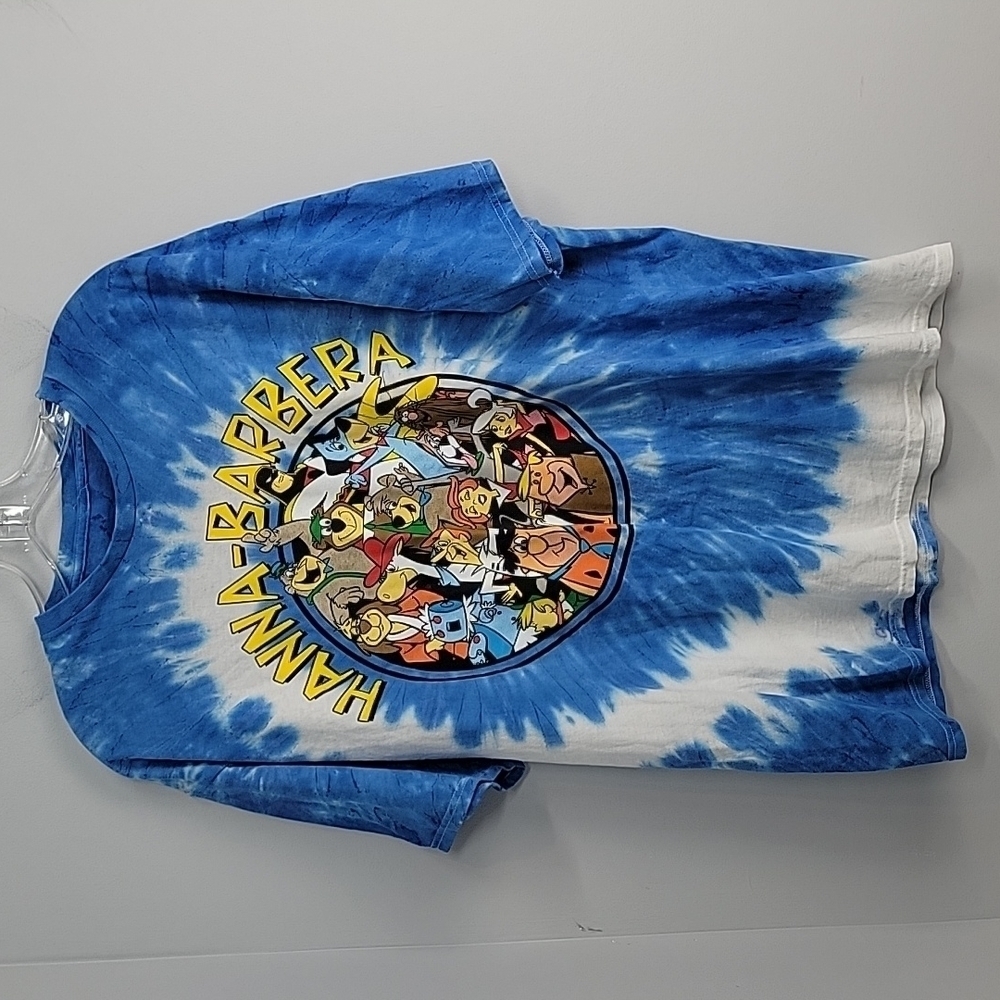HANNA-BARBERA Cartoon Characters Tee tie dye